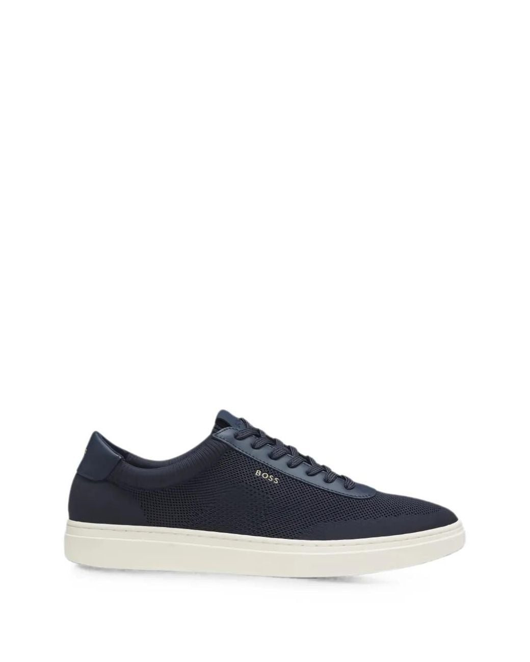 Boss Blue Baskets À Logo Imprimé for men