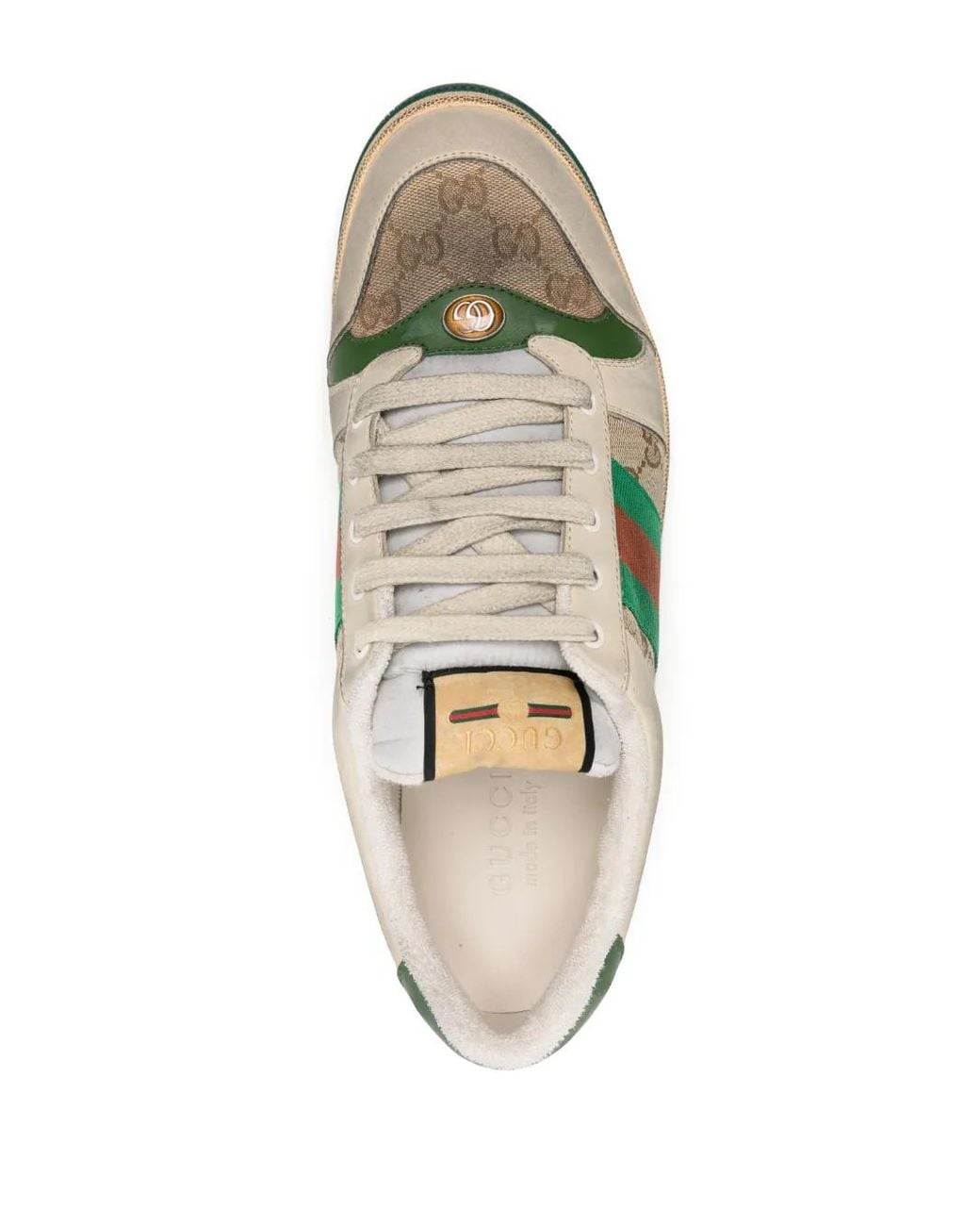 Gucci Green Screener Gg Sneakers for men