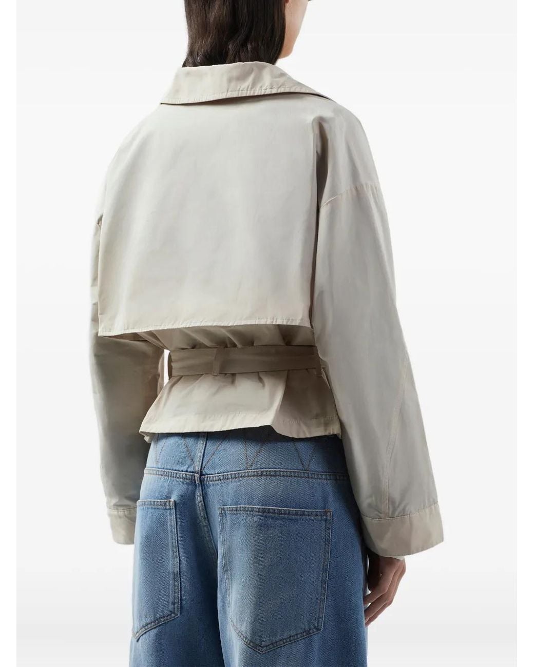 Gcds White Belted Jacket