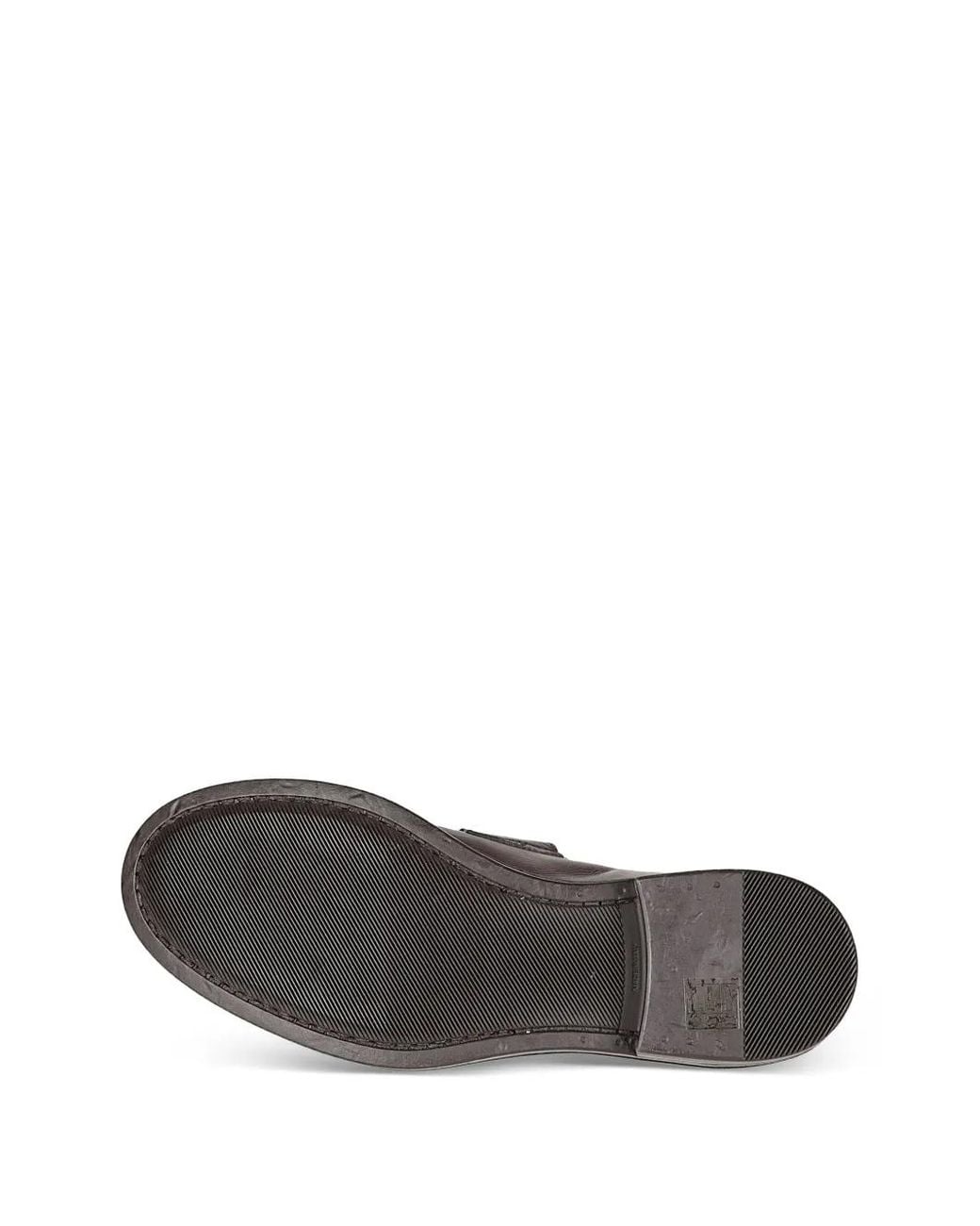 Moma Brown Almond-Toe Loafers for men