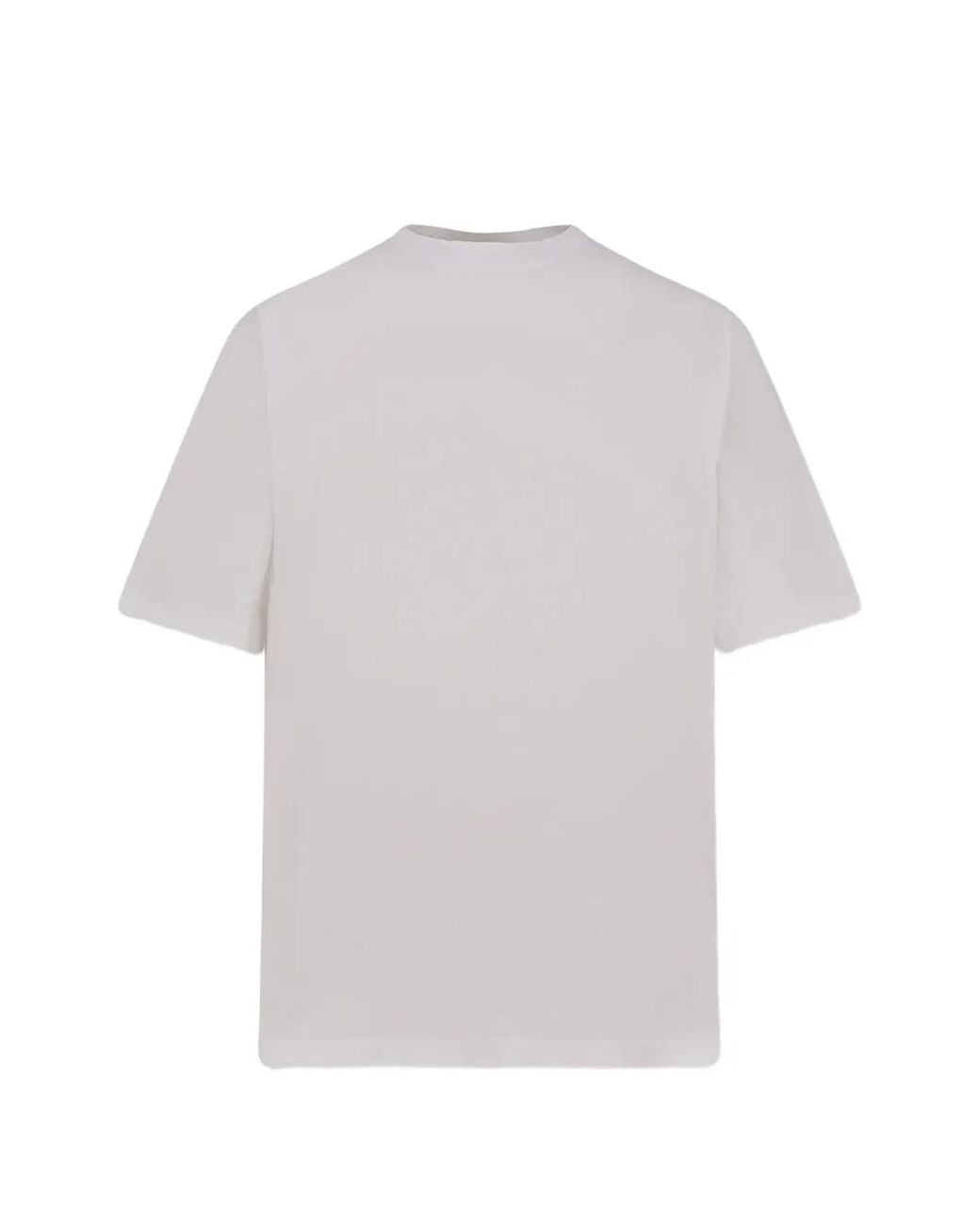 Hevò White Mulinoovern T-Shirt for men