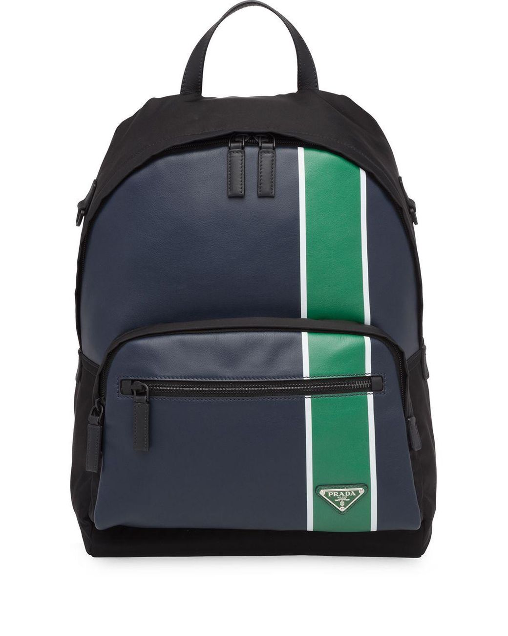 Prada backpack blue best sale