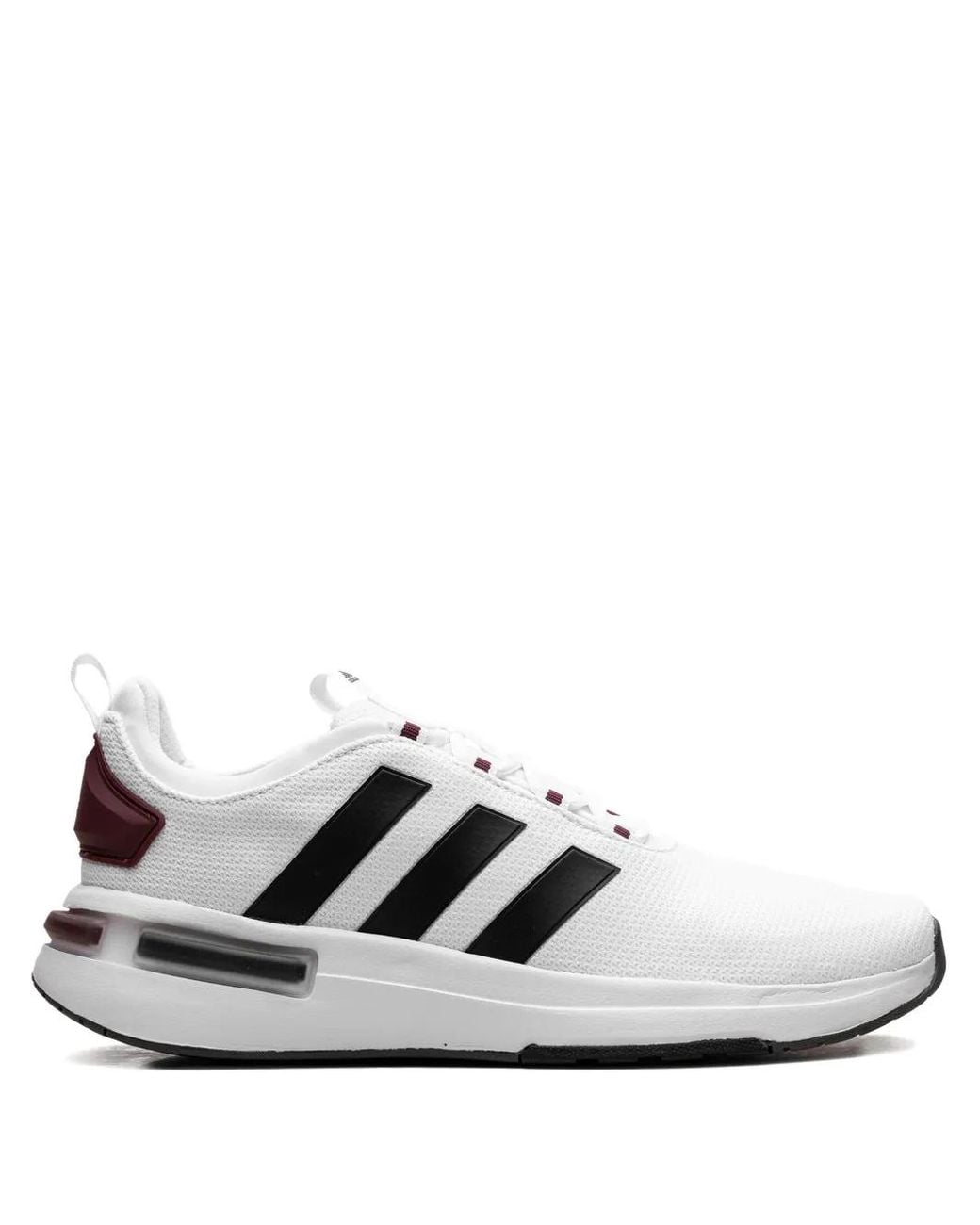 Adidas White Racter Tr23 3-Stripe Sneakers for men