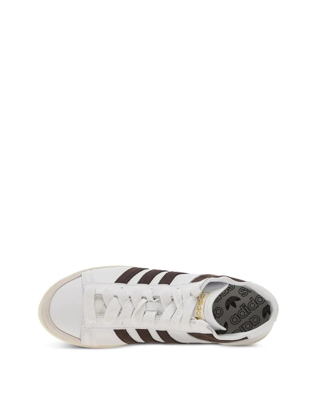 Adidas White Jabbar Hi Sneakers
