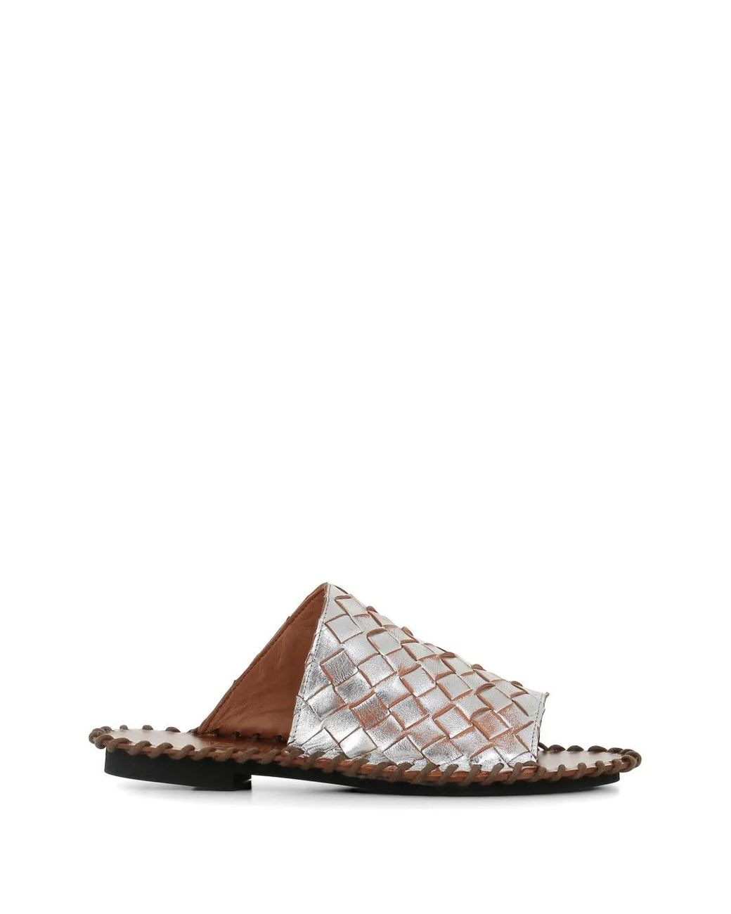 Alexander Hotto Brown Open-Toe Sandals
