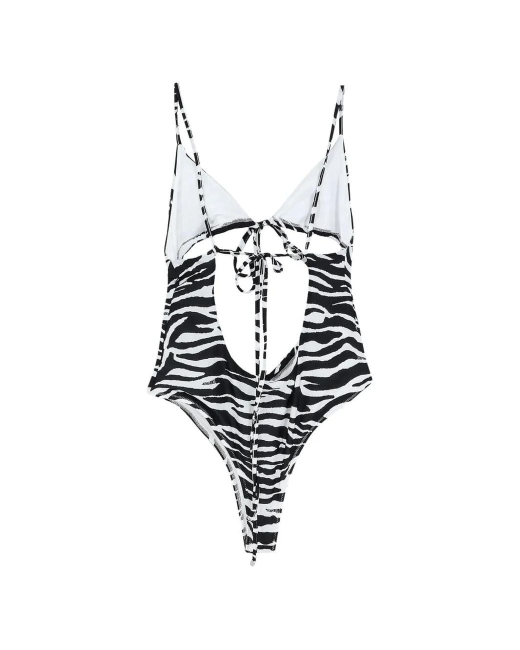 The Attico White One Piece Swimsuit
