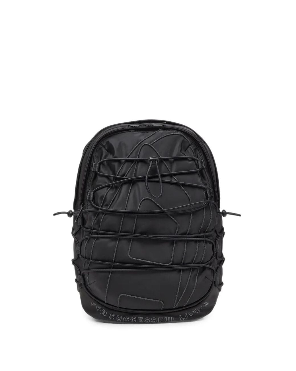 DIESEL Black Tech-D Backpack for men