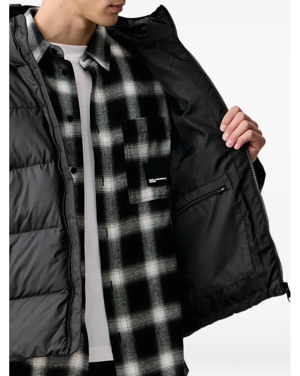 Adidas Black Doudoune Regen À Capuche for men