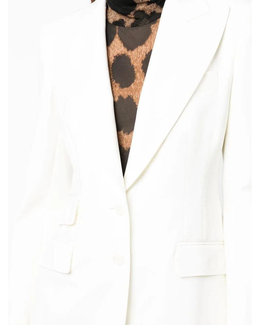 Dolce & Gabbana White Giacca Monopetto Turlington