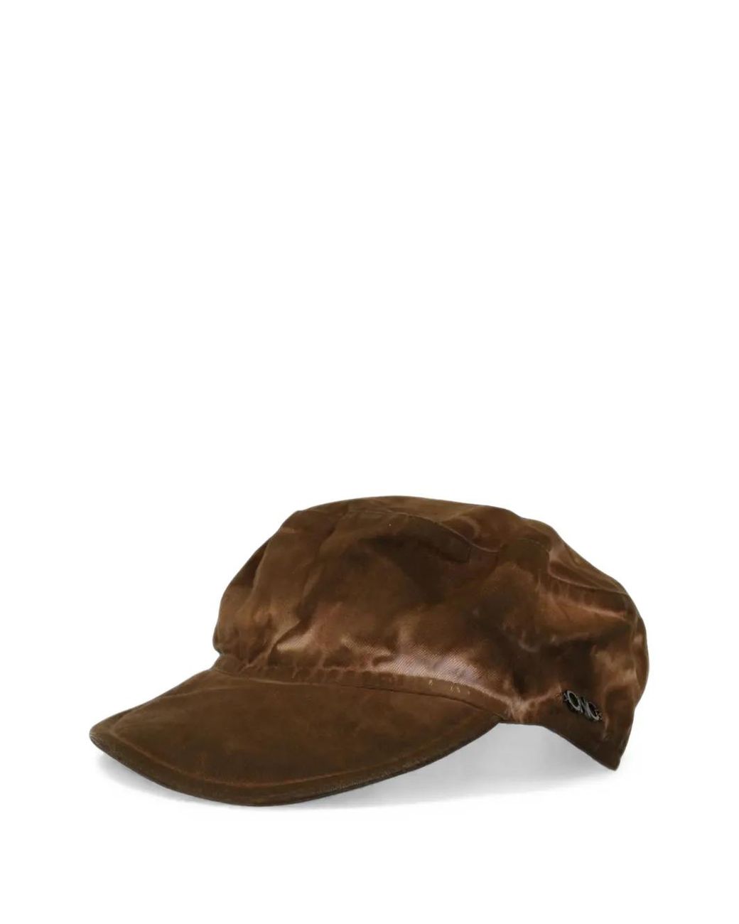 CoSTUME NATIONAL Brown Corduroy Newsboy Cap