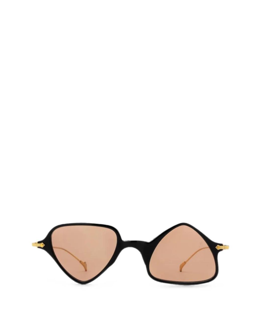 Eyepetizer Black Twiggy Geometric-Frame Sunglasses