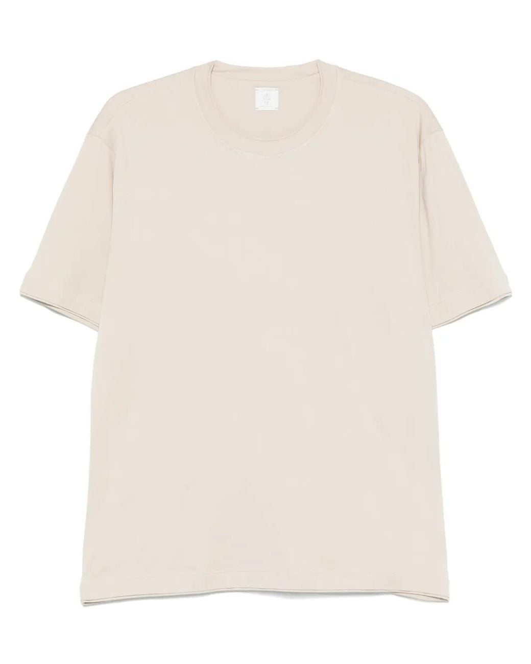 Eleventy Natural Layer-Detailed T-Shirt for men