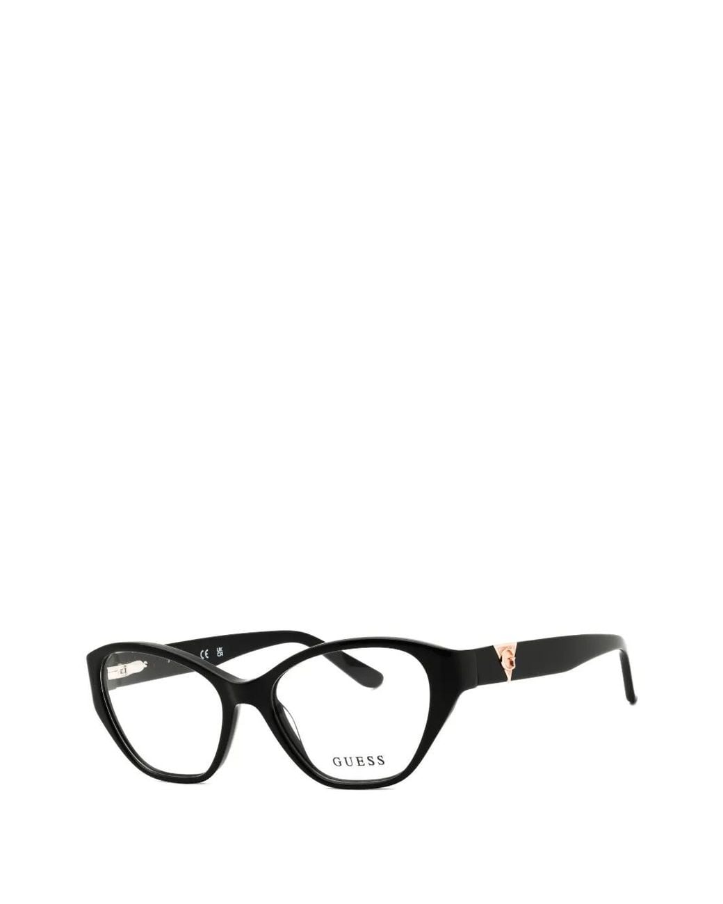 Guess Black Cat-Eye Frame Glasses