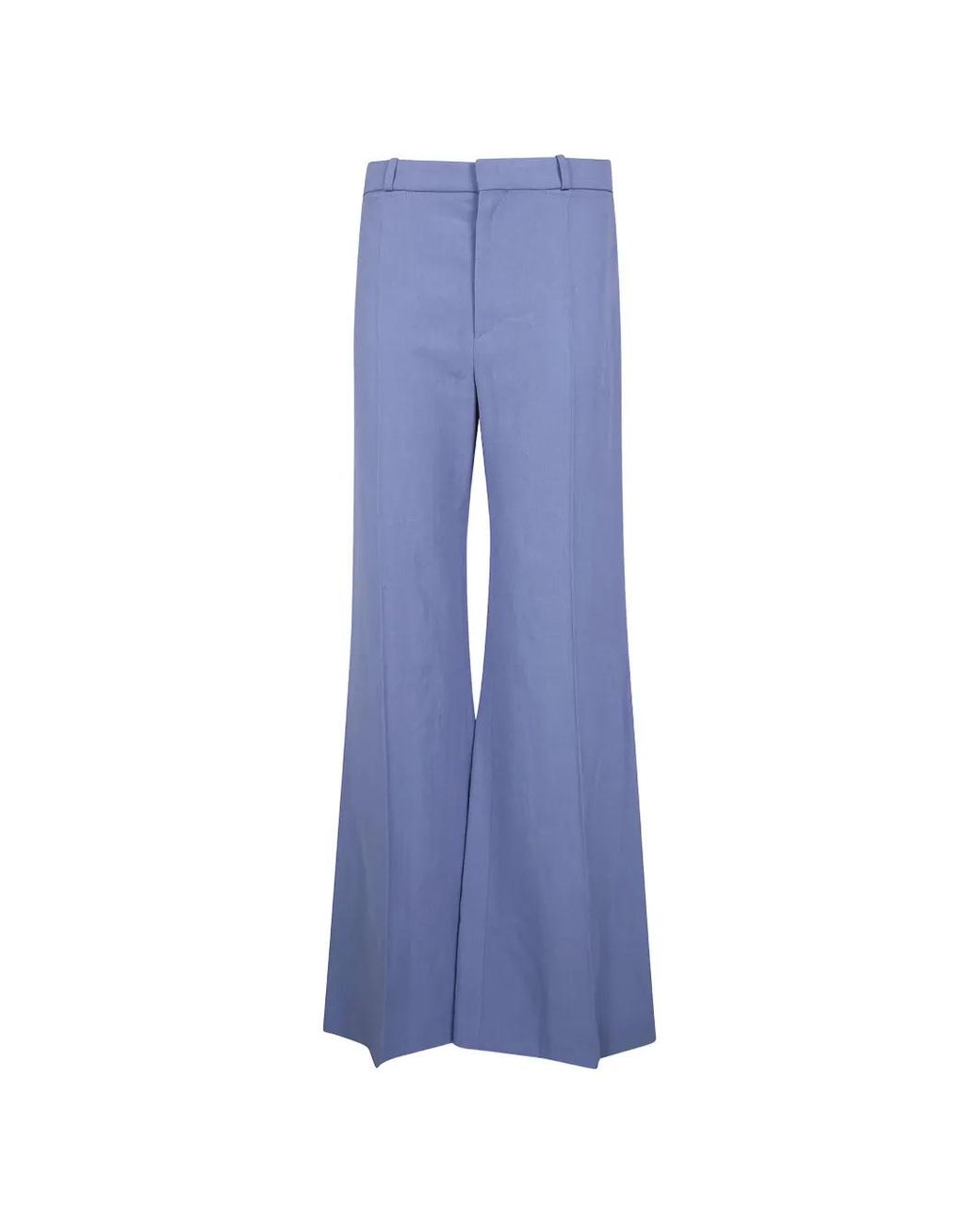 Chloé Blue Flared Long Trousers