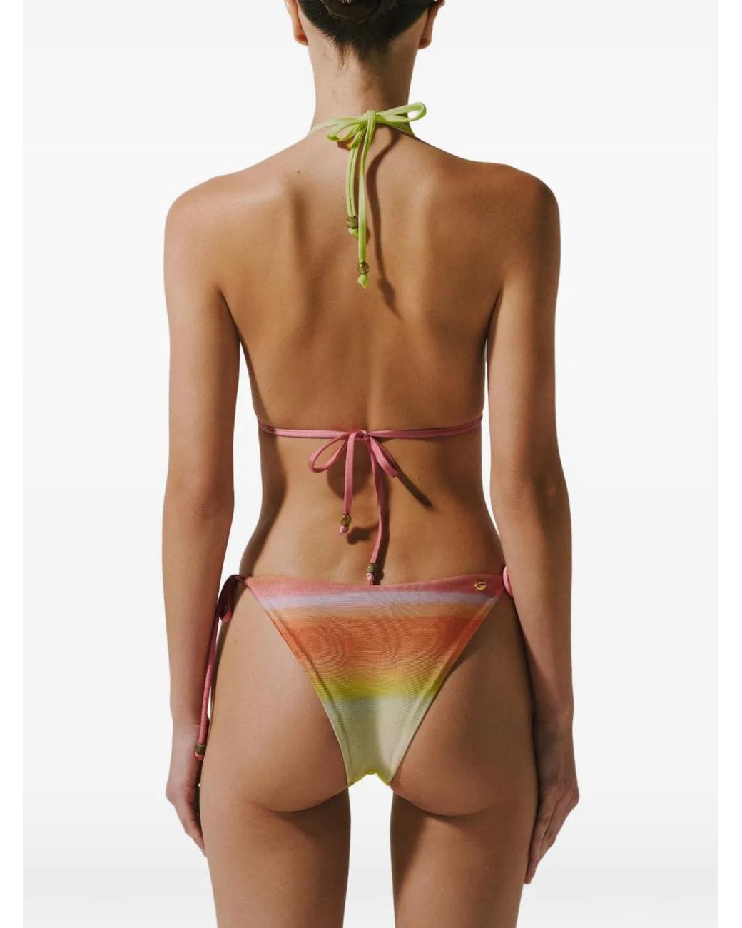 Baobab White Kaia Self-Tie Bikini Bottom