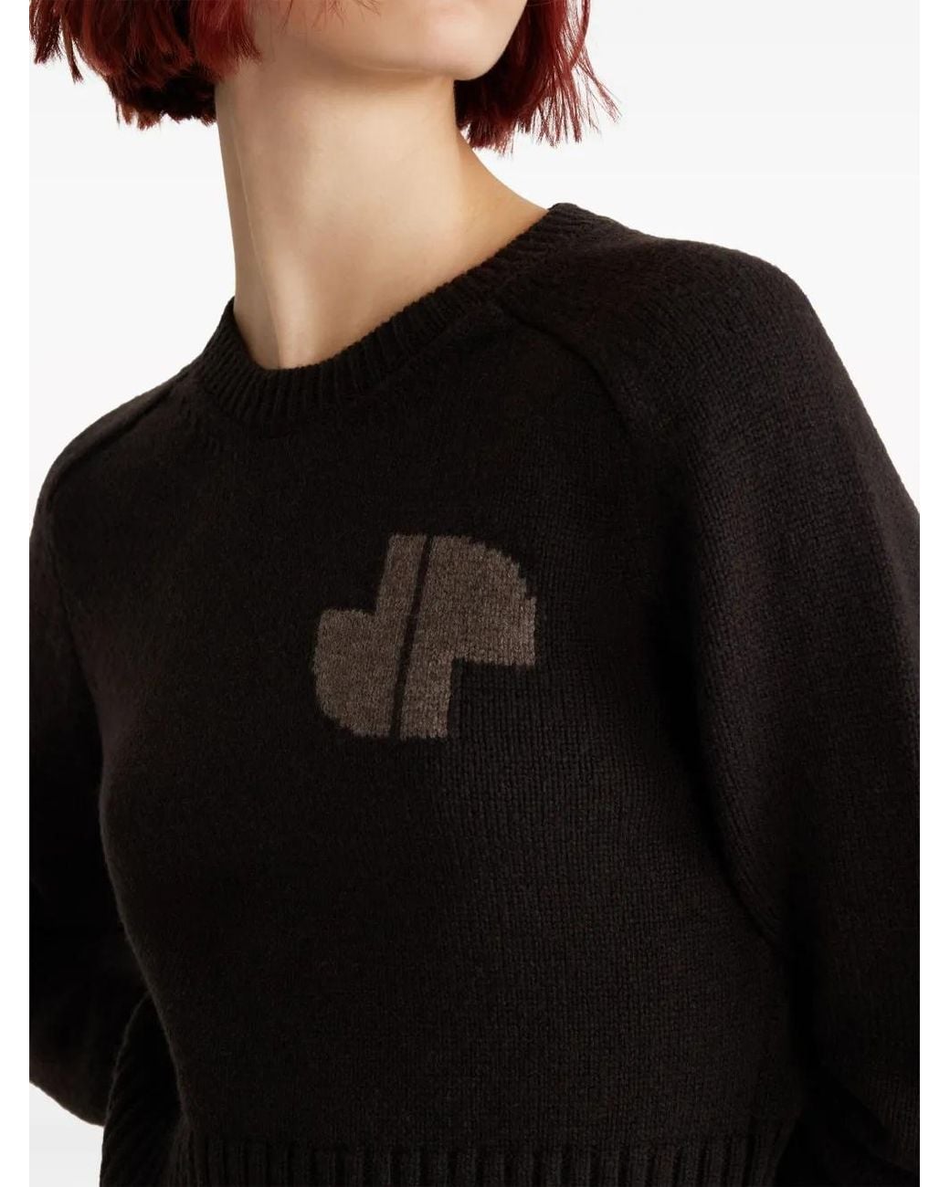 Patou Black Jp Sweater