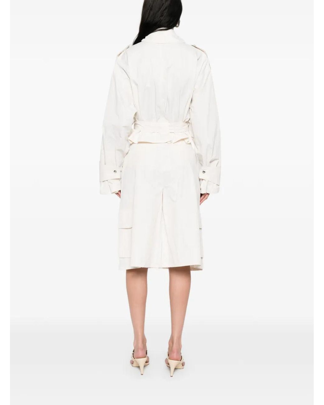 IRO White Zynia Tie Waist Jacket