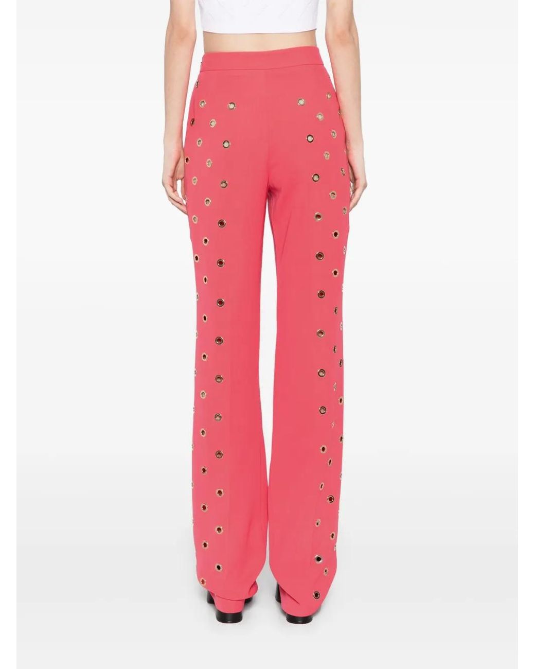 Saiid Kobeisy Metal-Ring Tailored Trousers