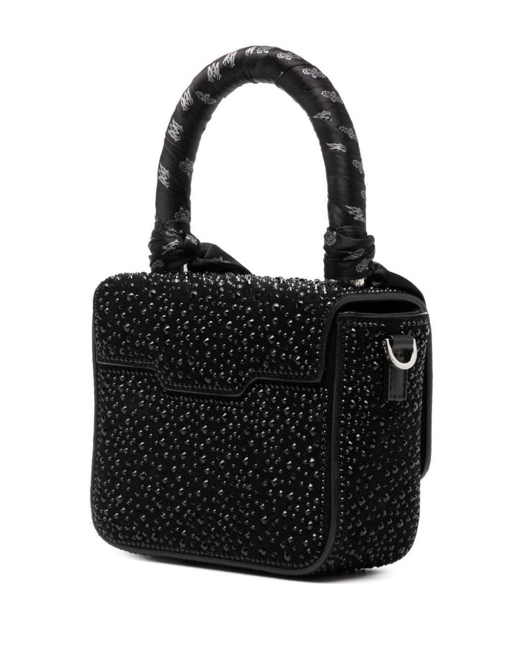 【AMIRI】CRYSTAL MICRO MA BAG Amiri Crystal Micro Ma Crossbody Bag in Black | Lyst