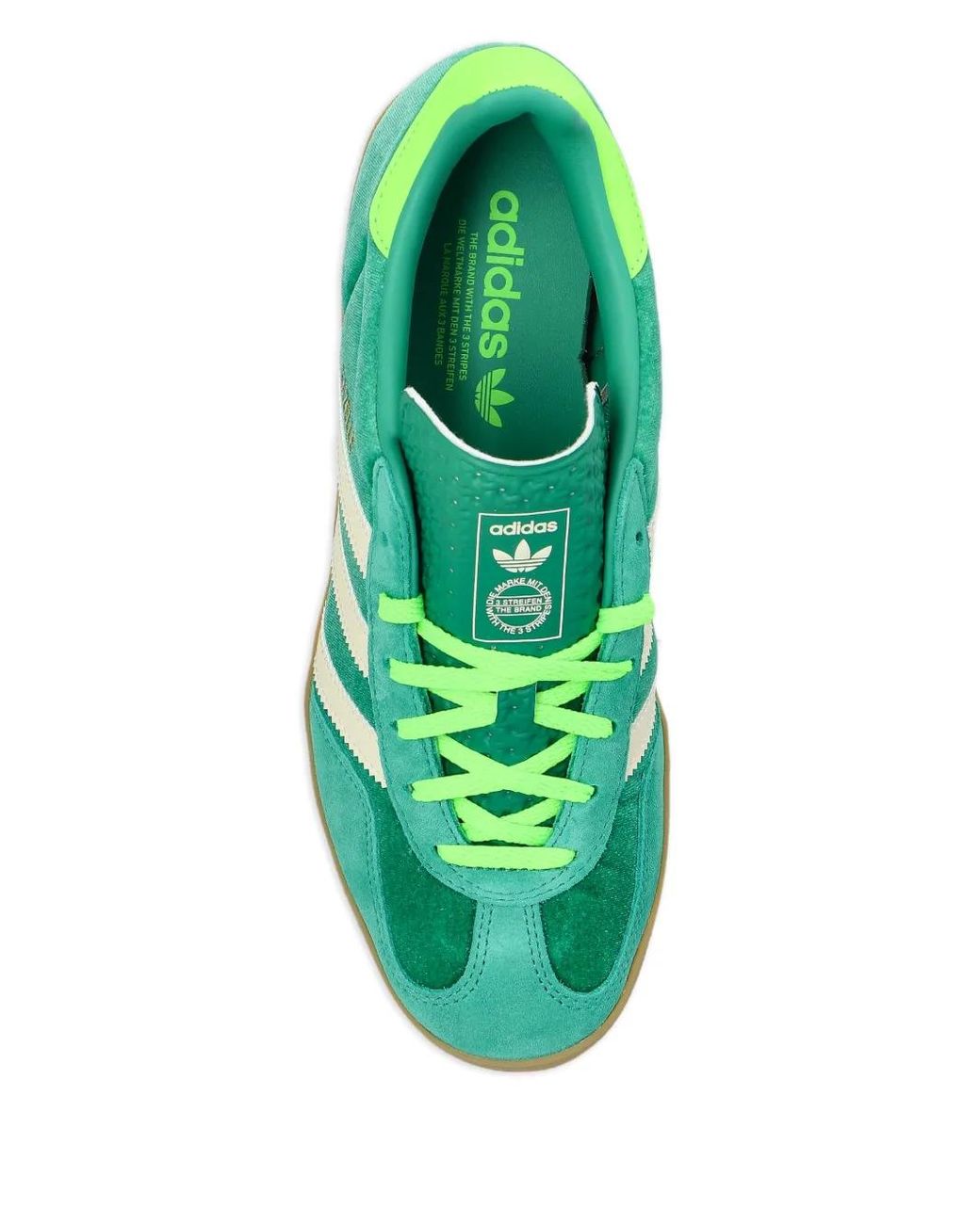 Adidas Green Sports Shoes Gazelle Indoor W