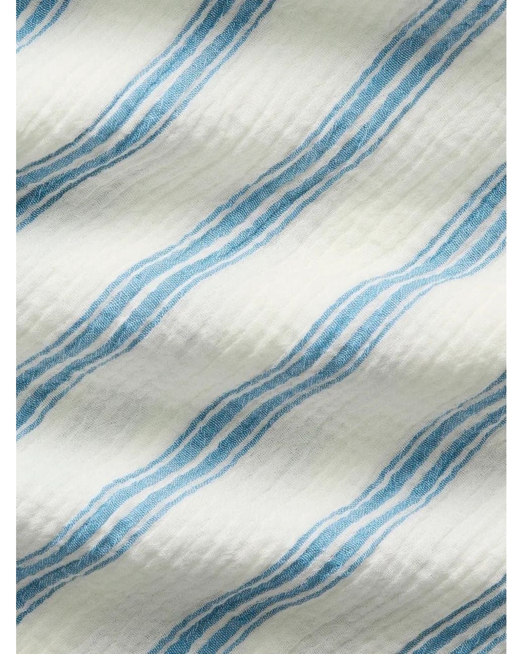 Bondi Born Blue Finn Striped Wrap Tunic
