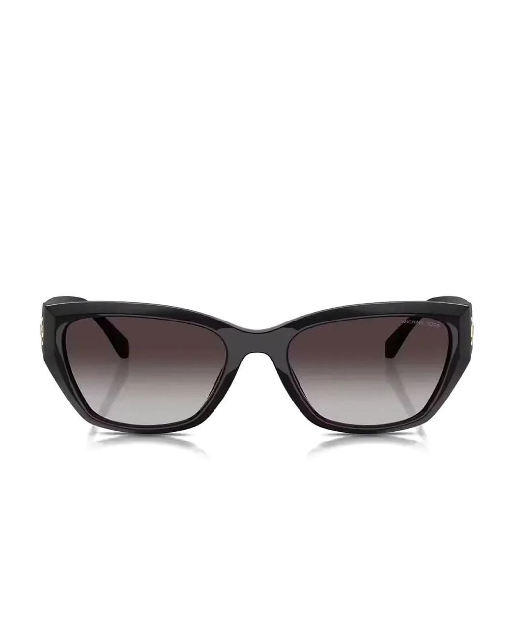 Michael Kors Black Logo-Plaque Cat-Eye Sunglasses