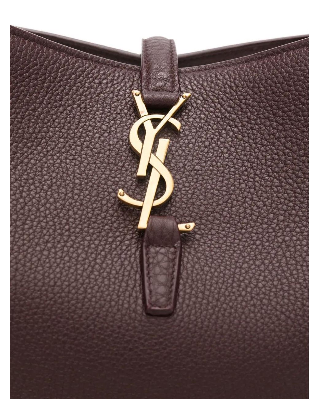 Bolso Bombonera Le 37 Con Logo Saint Laurent de color Black