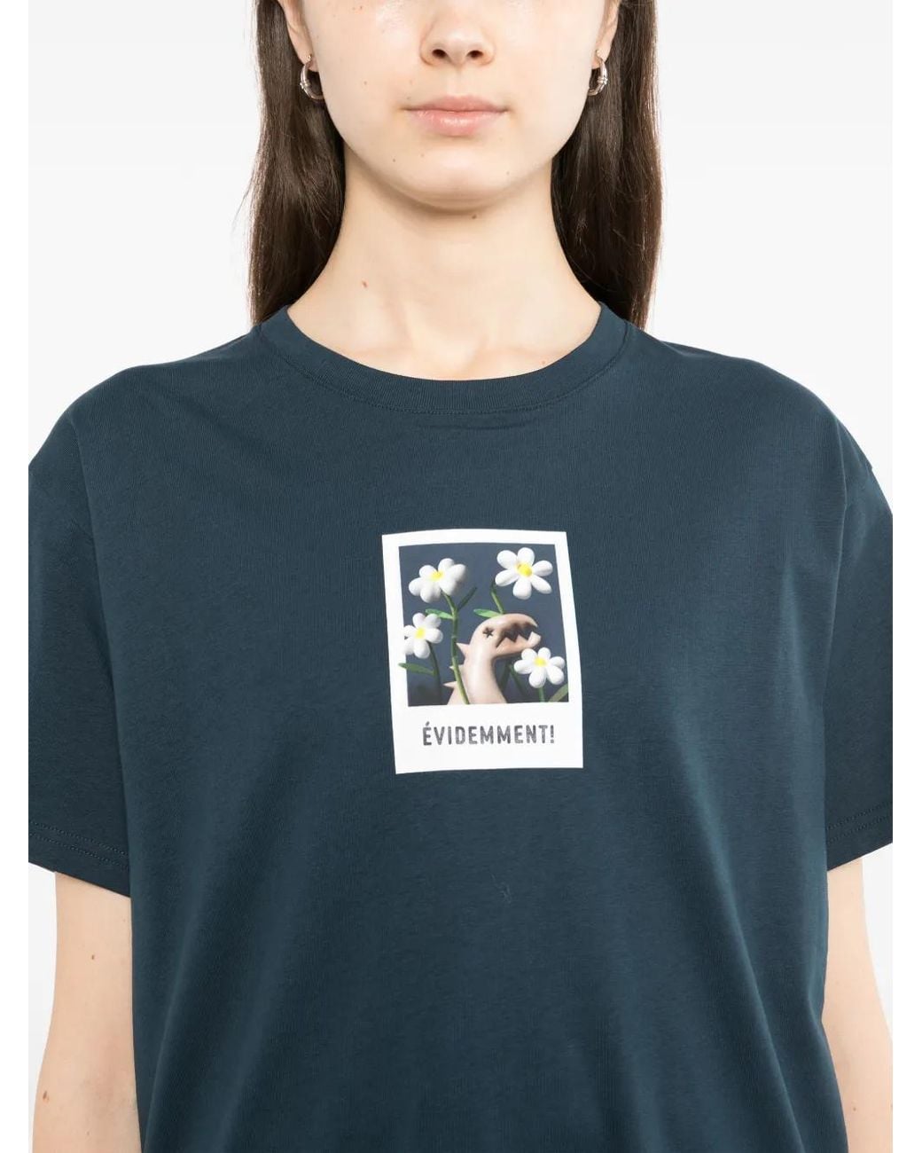 SPORT b. by agnès b. Blue 3D Dino T-Shirt