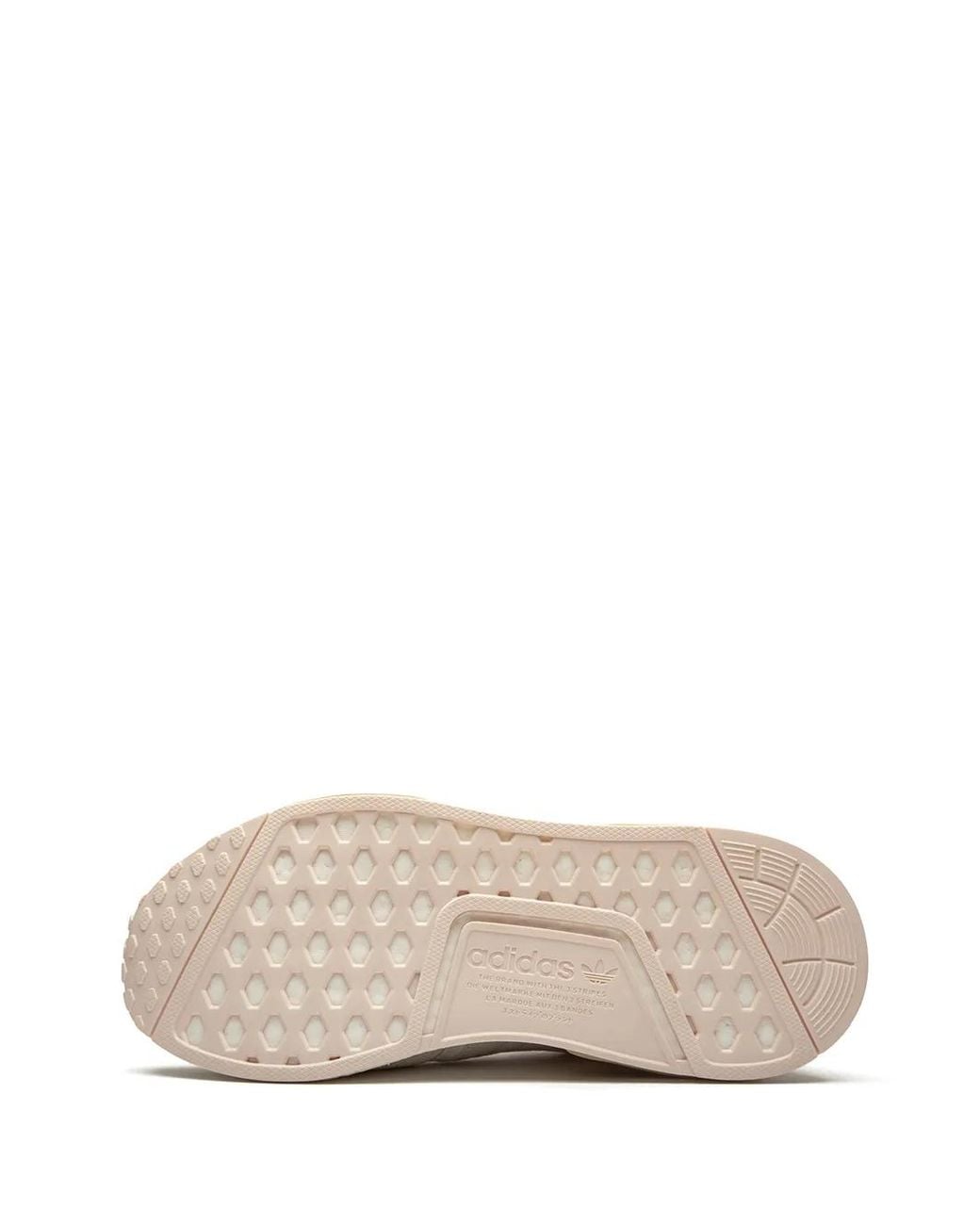 Adidas White Nmd_R1 Low-Top Sneakers