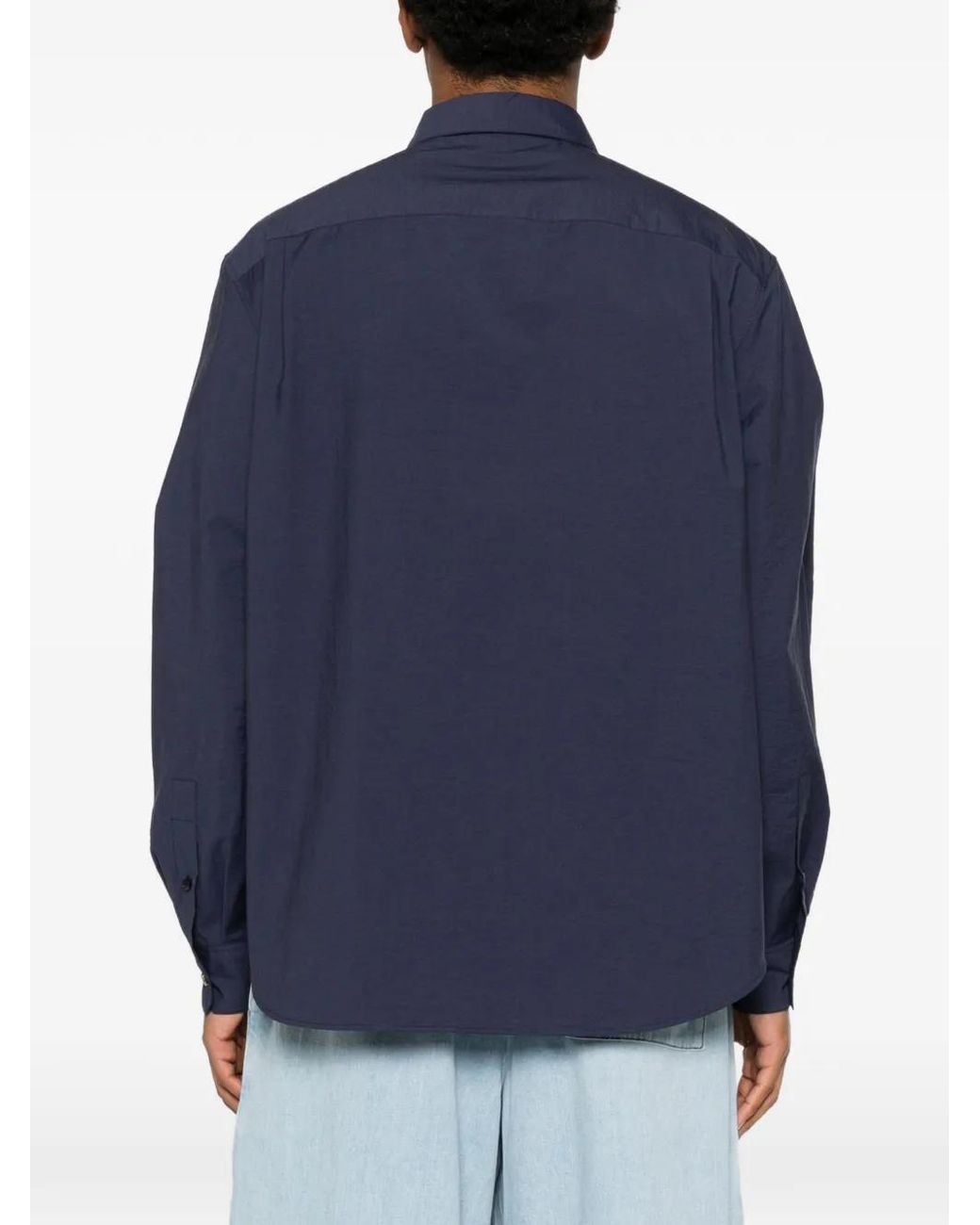 Loewe Blue Paula's Ibiza Cotton Blend Shirt for men