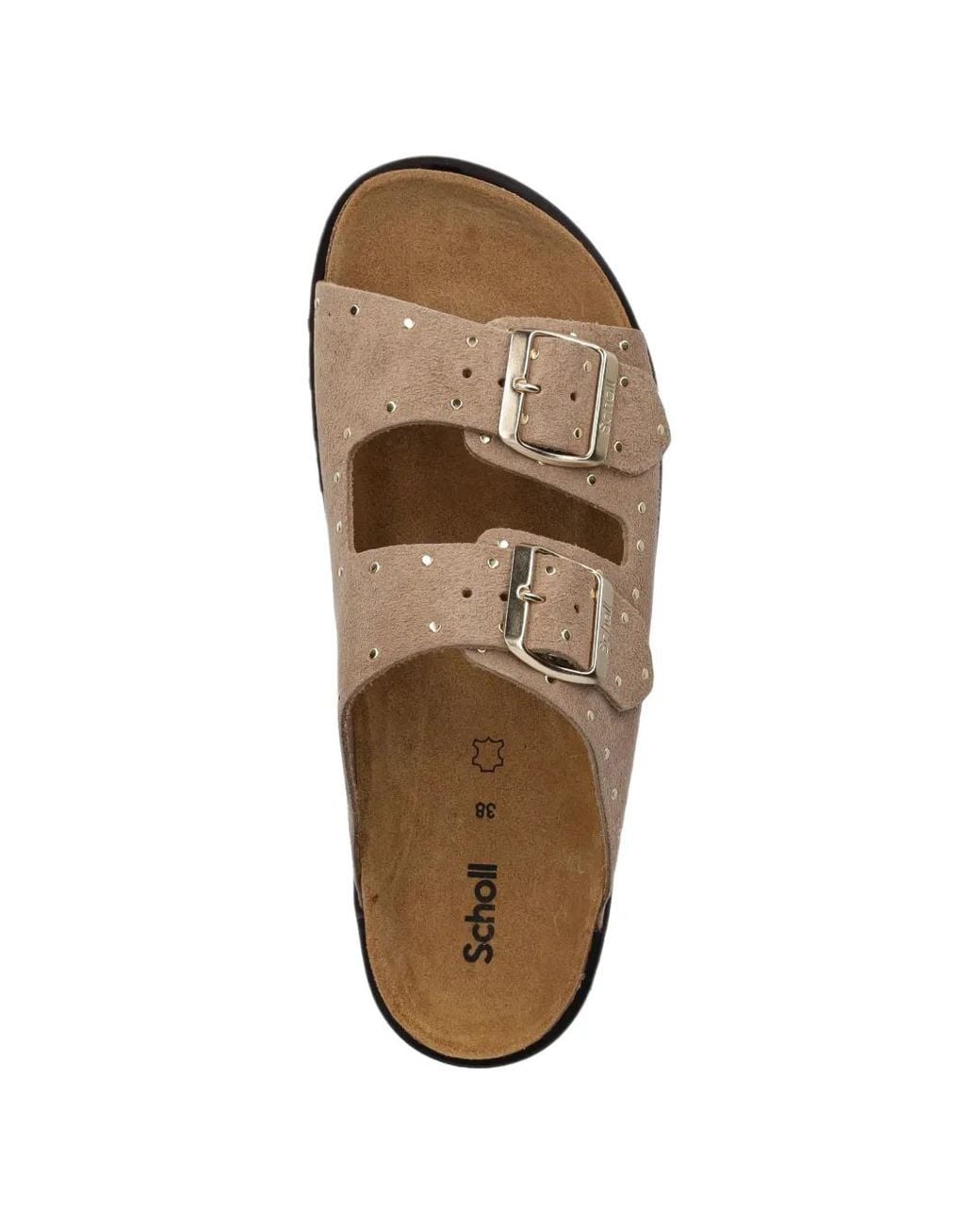 Scholl Brown Beatriz Sandals