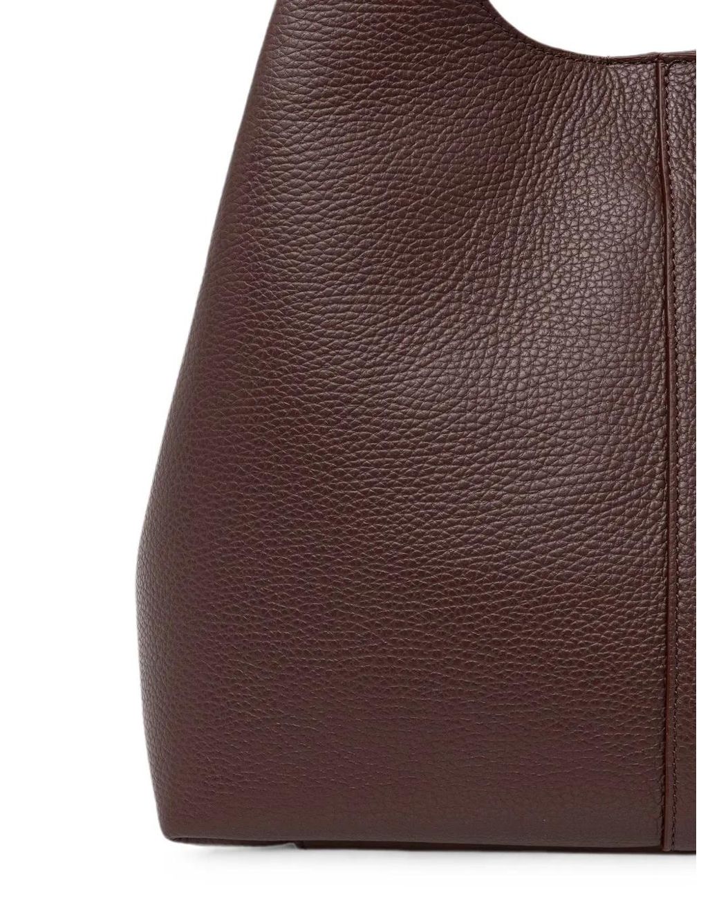 Coccinelle Brown Leather Tote Bag