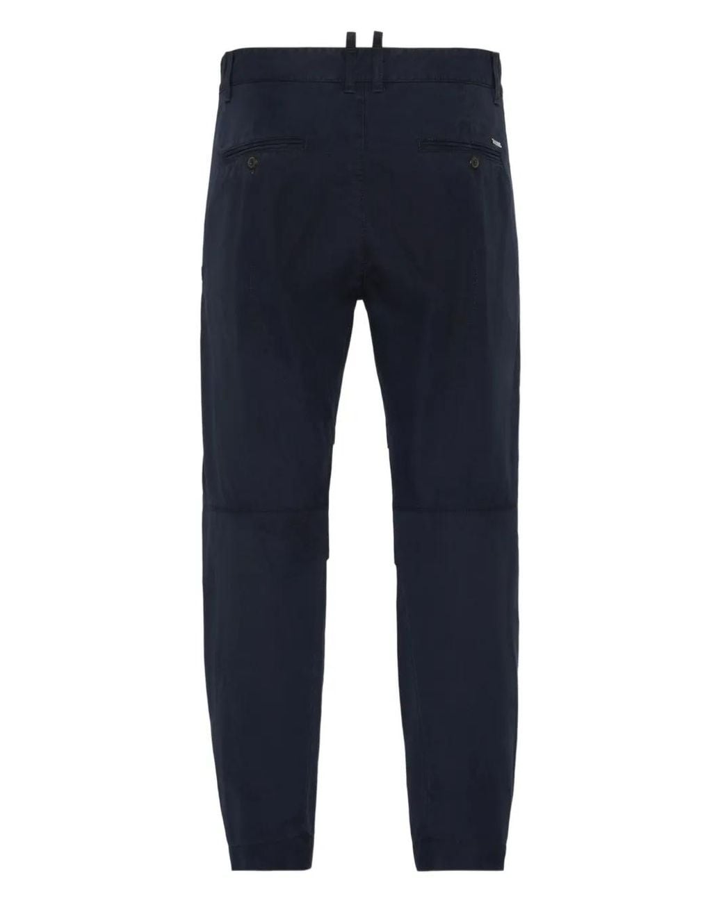 DSquared² Blue Cotton Chinos for men