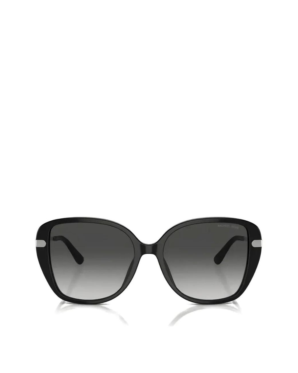 Michael Kors Black Geometric-Frame Sunglasses
