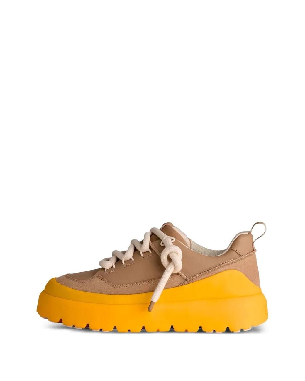 UGG Heritage Utility Lug-Sole Sneakers in Yellow for Men | Lyst