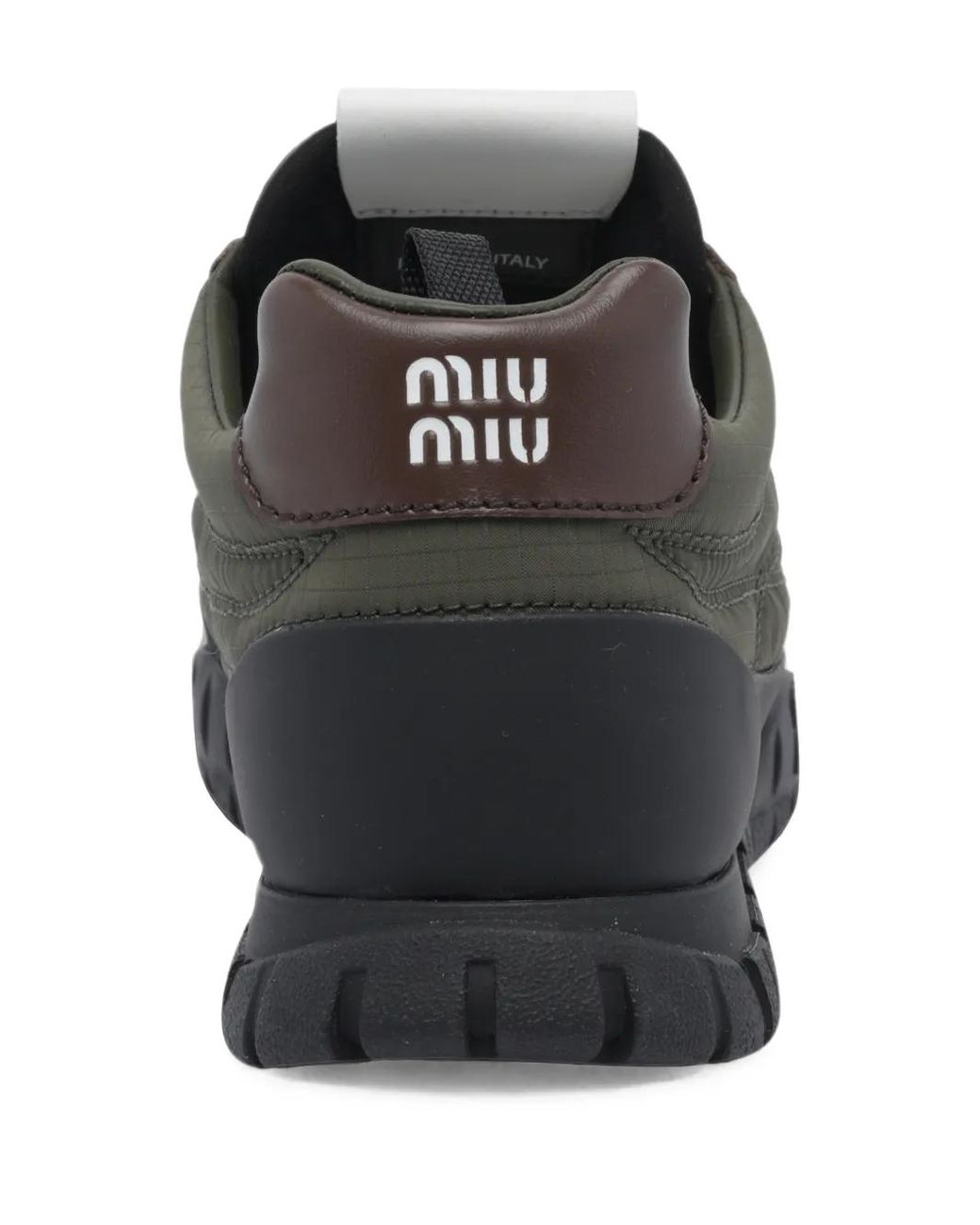 Miu Miu Black Bobby Sneakers