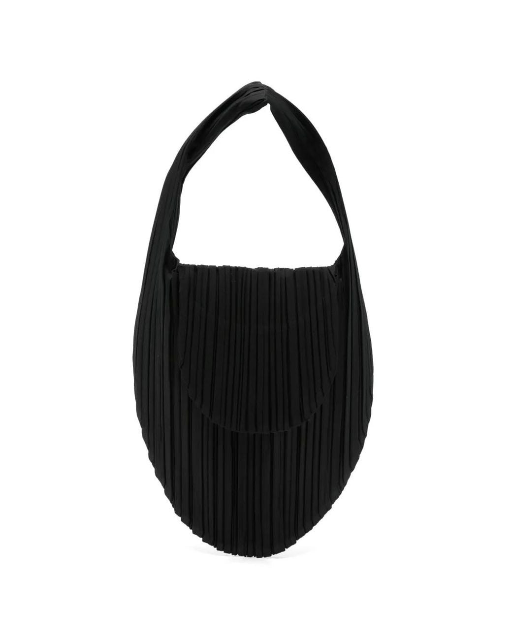 Pleats Please Issey Miyake Black Pleats Seeds Tote Bag
