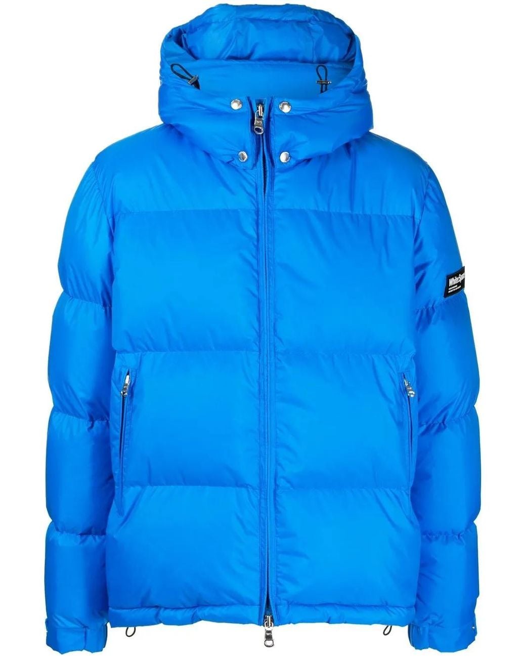 White/space Gefütterte Kapuzenjacke Mit Logo-Patch in Blue für Herren