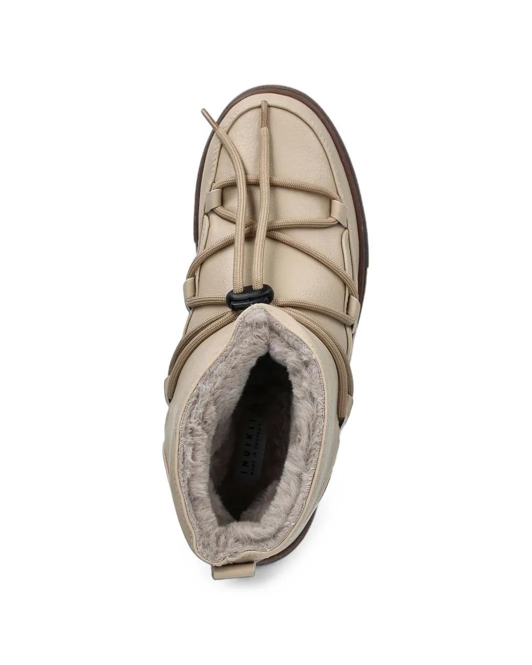 Inuikii Natural Lace-Up Ankle Boots