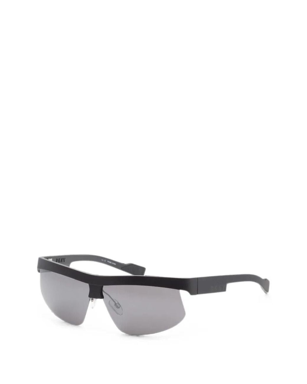 DKNY White Lunettes De Soleil À Monture Géométrique for men