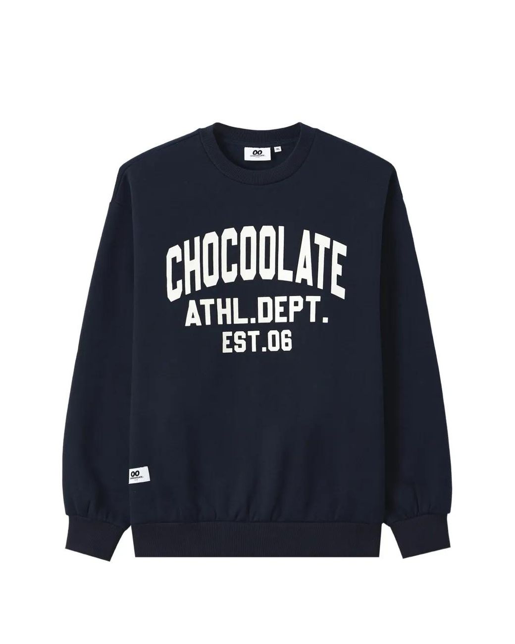 Chocoolate Blue Logo-Print Sweatshirt for men
