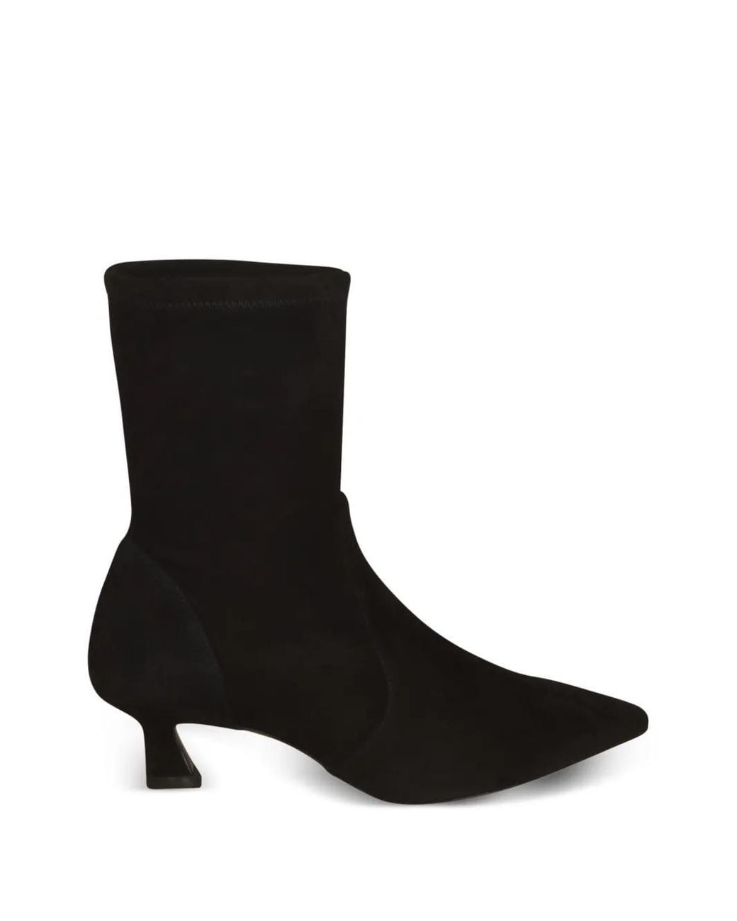 Stuart Weitzman Black Vinnie Stiefel 50Mm
