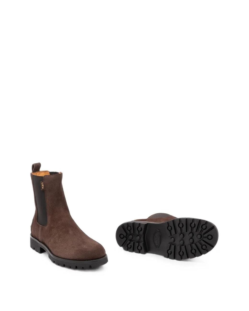 Tod's Brown Ankle Boots