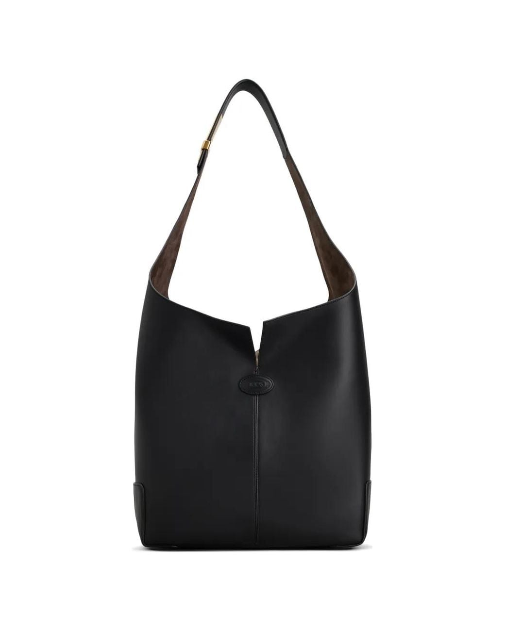 Tod's Black Di Bag Folio Shoulder Bag