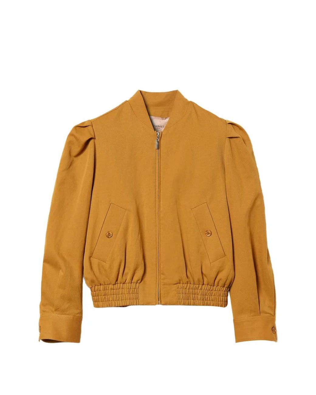 Twinset Brown Long-Sleeves Jacket
