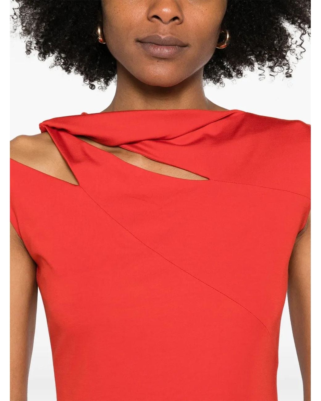 MOOS STUDIO Red Lipstick Theory Top
