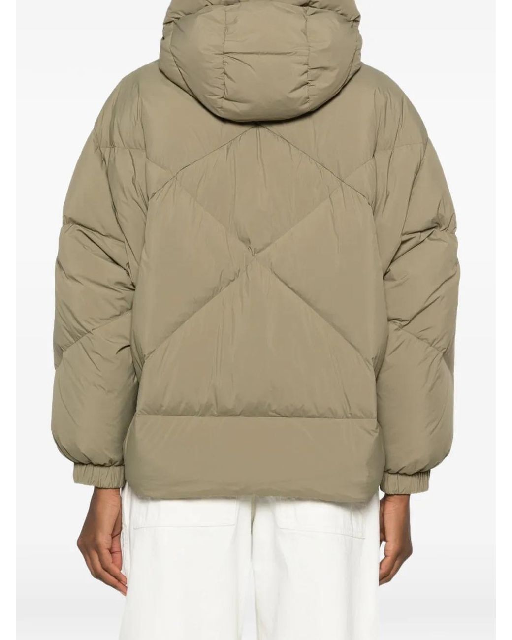 DUNO Natural Peggie Hooded Puffer Jacket