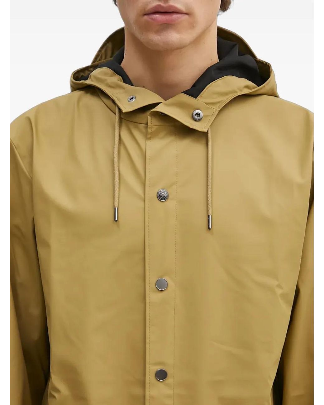 Rains Natural Hooded Coat