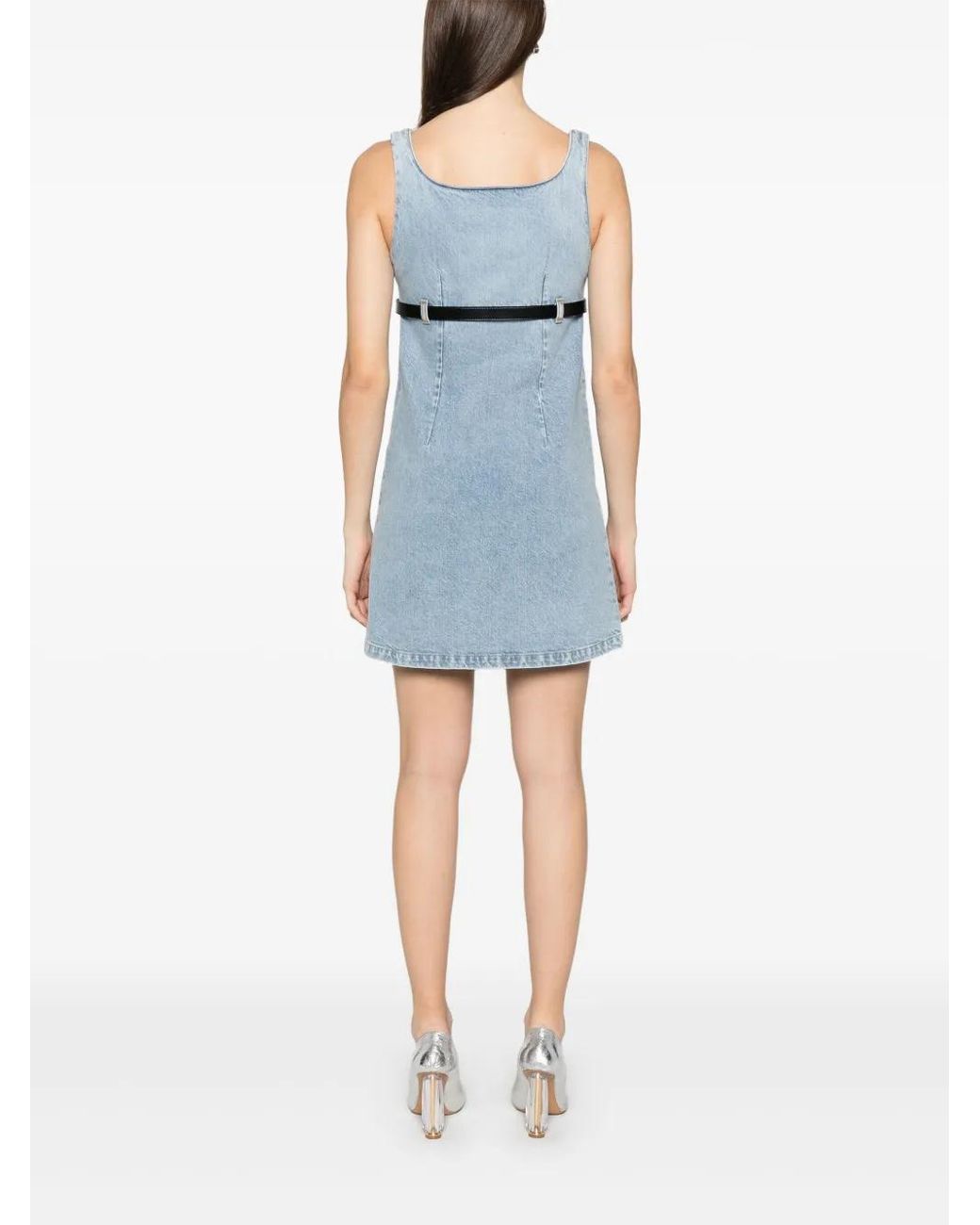 Coperni Denim Mini-Jurk in het Blue