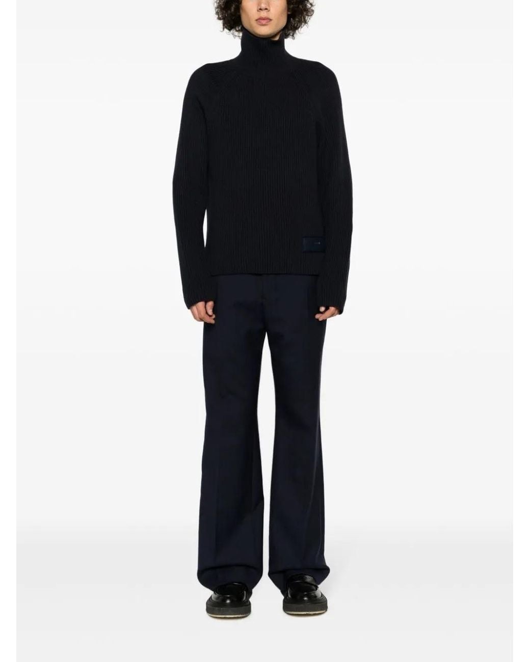 AMI Blue Sweaters for men